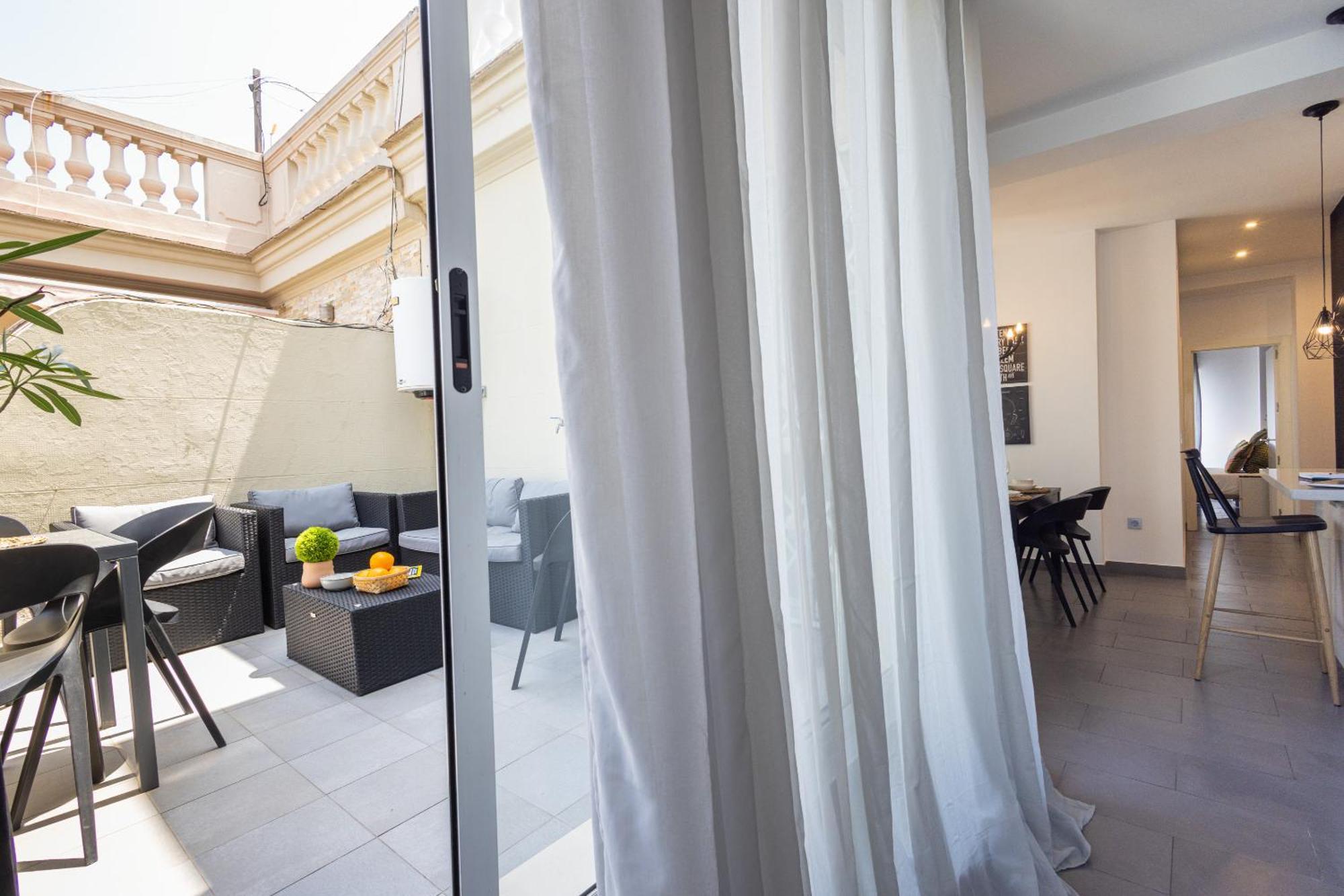 Florit Flats - Stylish 2 Bedroom Ac Wifi Terrace Attic In Valencia Center Zewnętrze zdjęcie