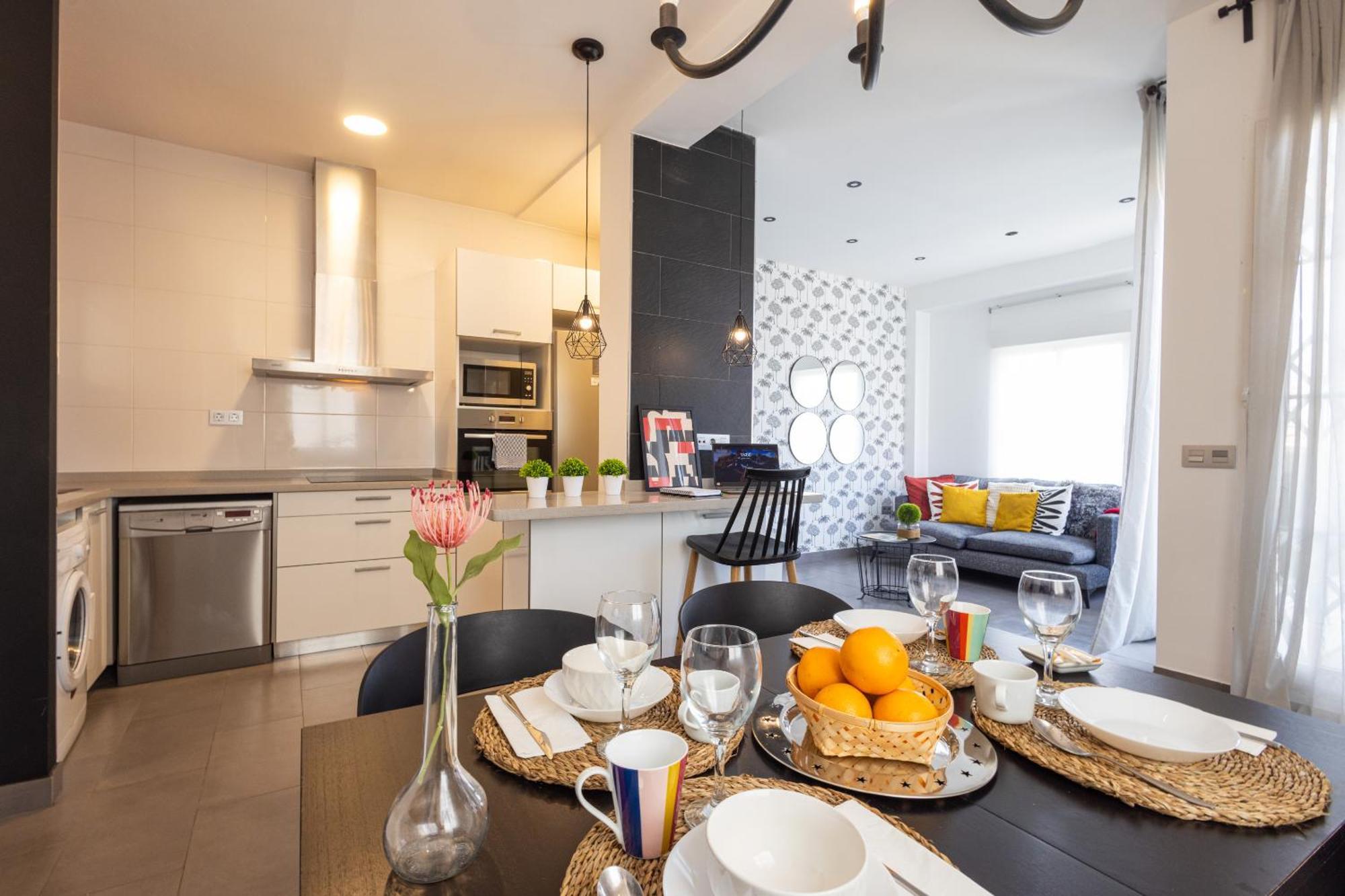 Florit Flats - Stylish 2 Bedroom Ac Wifi Terrace Attic In Valencia Center Zewnętrze zdjęcie