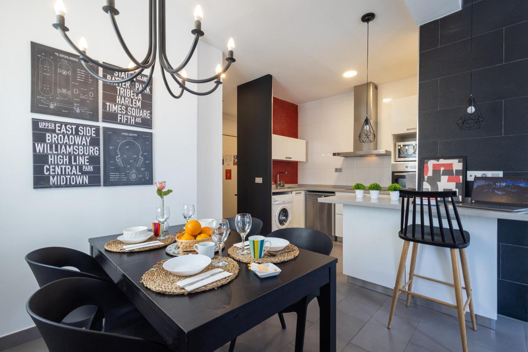 Florit Flats - Stylish 2 Bedroom Ac Wifi Terrace Attic In Valencia Center Zewnętrze zdjęcie