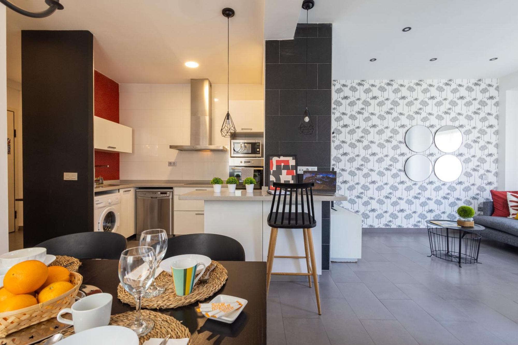 Florit Flats - Stylish 2 Bedroom Ac Wifi Terrace Attic In Valencia Center Zewnętrze zdjęcie